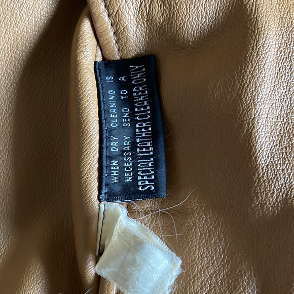 Wilson faux fur lined leather coat. - Picture 5 of 10